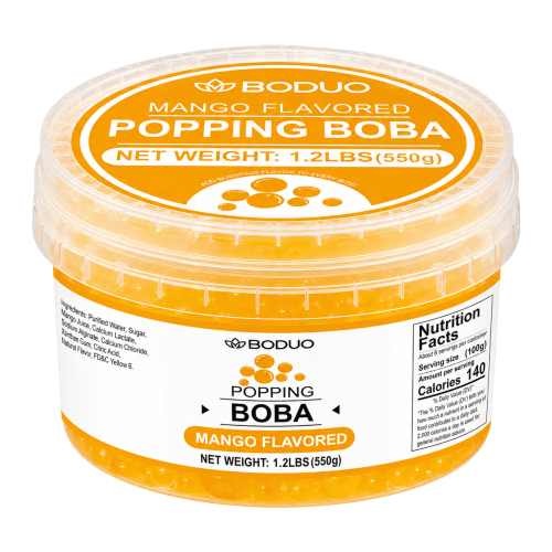 Mango Popping Boba Small 550g