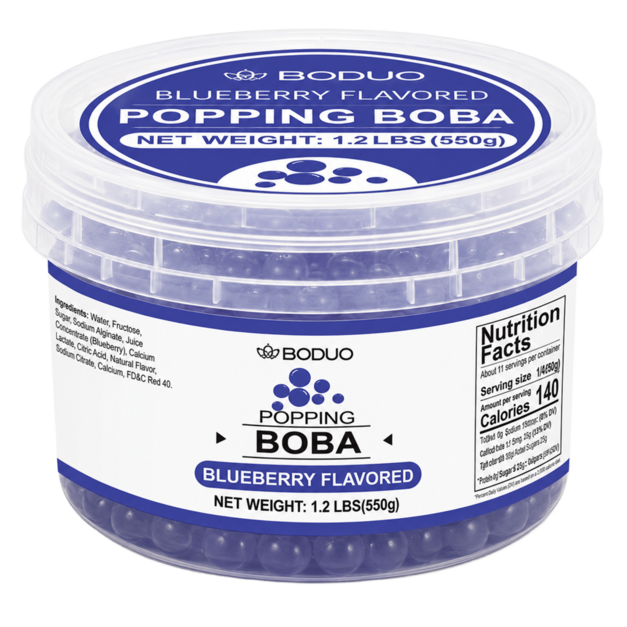 Blueberry Popping Boba Small 550g